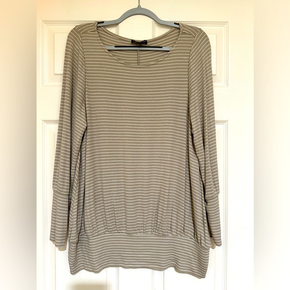 Lane Bryant striped tunic